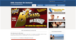 Desktop Screenshot of erectionondemand.com